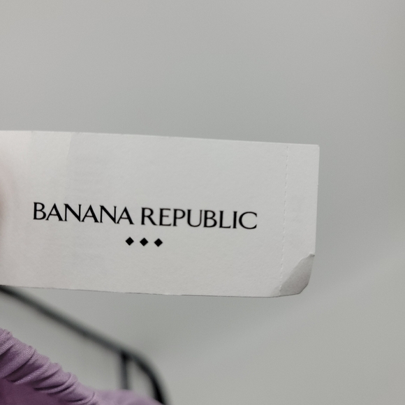 Banana Republic Factory Womens Cross Front Halter Top Light Purple Size xl - Picture 6 of 11